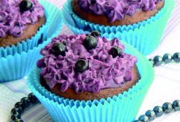 Маффины с черничным кремом от ТМ «Алтайская сказка»