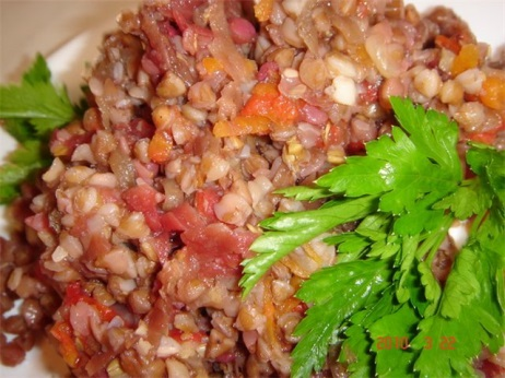 Славянская каша с овощами в томатном соусе от ТМ «Алтайская сказка» к посту