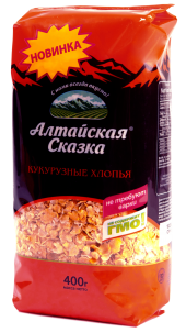 Новые кукурузные хлопья ТМ «Алтайская сказка»