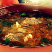 Харчо из Полбы по-грузински от ТМ «Алтайская сказка» Харчо из Полбы по-грузински от ТМ «Алтайская сказка»