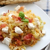 Салат из чечевицы с луком Салат из чечевицы с луком