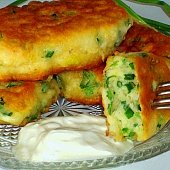Диетические оладьи из Кукурузных хлопьев ТМ «Алтайская сказка»