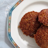 Пшенно-гречневые биточки